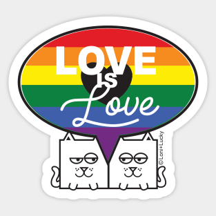 Love is Love Loni Sticker